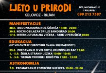 Ljeto u prirodi u Pećinskom parku Grabovača