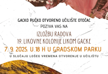 Izložba radova 19. likovne kolonije LIKOM GACKE