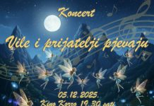 Koncert „Vile i prijatelji pjevaju“ 5. prosinca u kinu Korzo