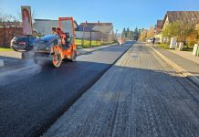 Asfaltiranje Zagrebačke ulice u Gospiću