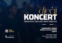 Dječji koncert Dinamove zaklade Nema predaje u Gospiću (7. prosinac, 16 sati)!