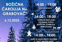 Sutra svi na božićnu čaroliju na Grabovači!
