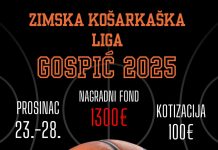 Zimska košarkaška liga Gospić 2025