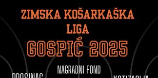 Zimska košarkaška liga Gospić 2025