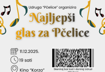 Najljepši glas za „Pčelice“ 2025.