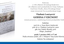 Predstavljanje romana „Godina i vječnost“ Vladimira Lončarevića u Senju