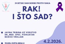 „Rak! I što sad?“: Javna tribina u Gospiću povodom Svjetskog dana borbe protiv raka